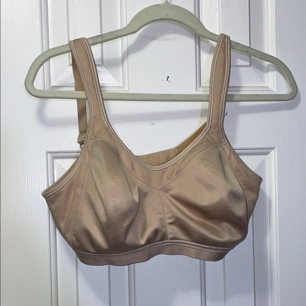 Playtex Tan Full Coverage Comfort Bra 38DD EUC